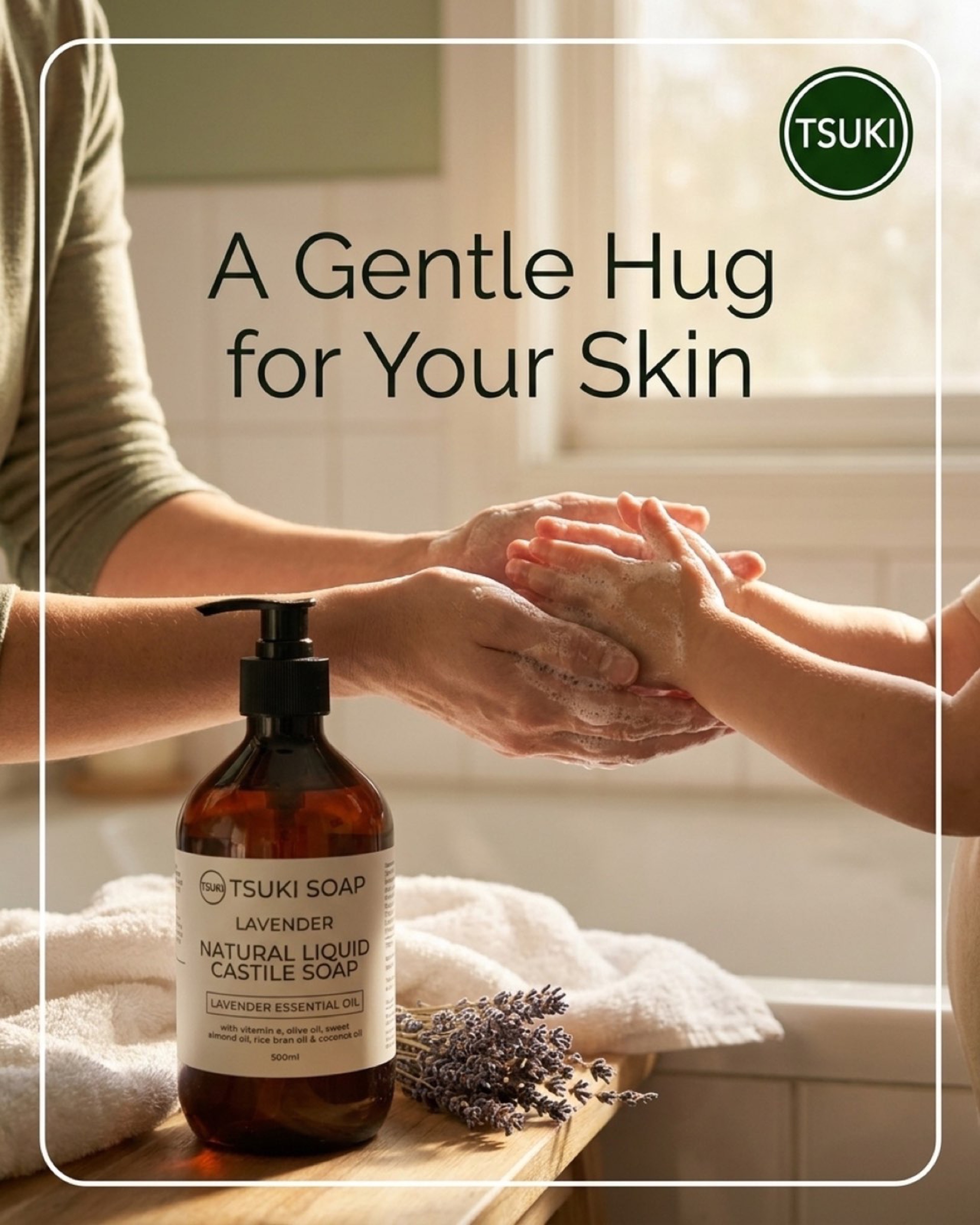 Tsuki Soap — a gentle hug for your skin