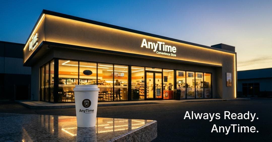 AnyTime landscape ad