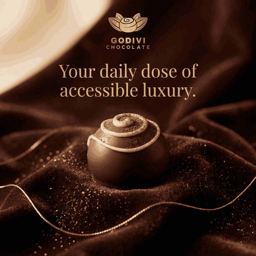 Godivi Chocolate ad creative