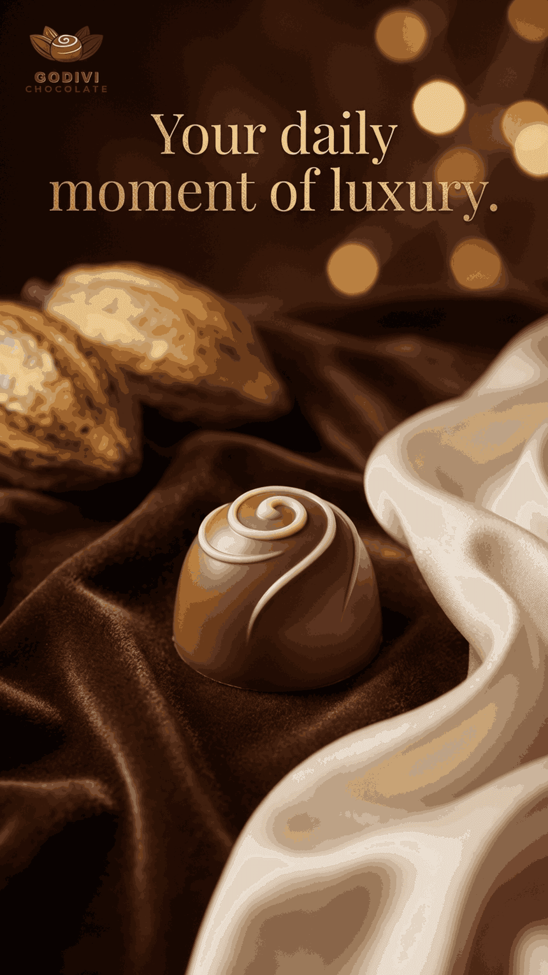 Godivi Chocolate ad creative